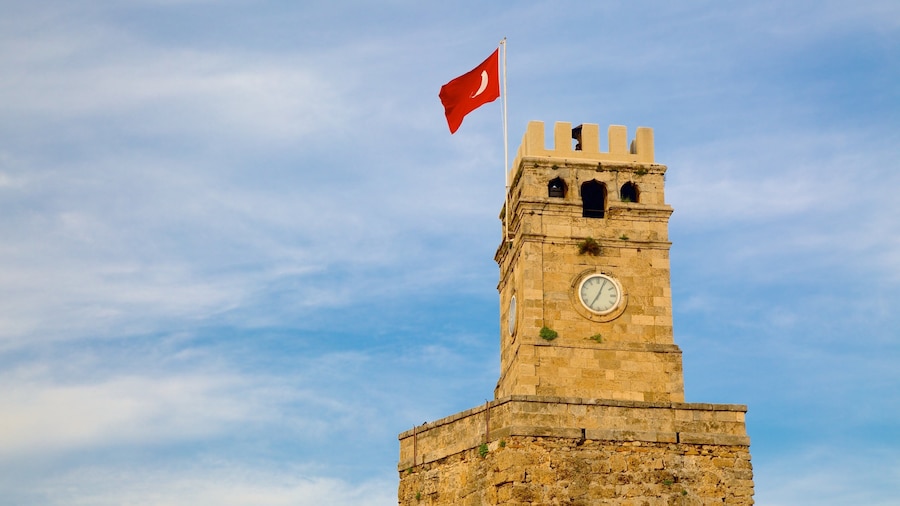 Torre del Reloj ofreciendo patrimonio de arquitectura