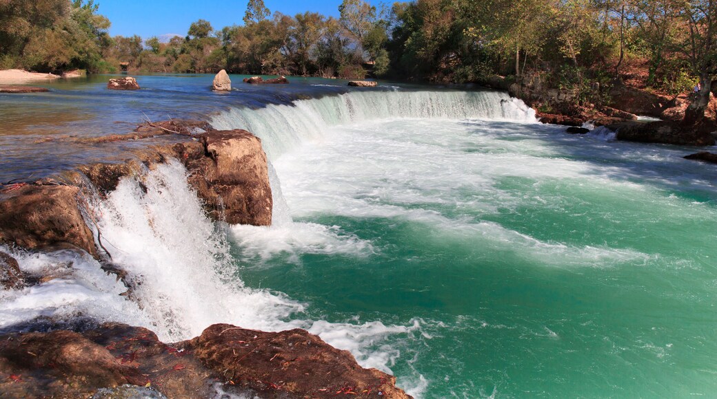 Amazing view of Manavgat waterfall in Turkey
