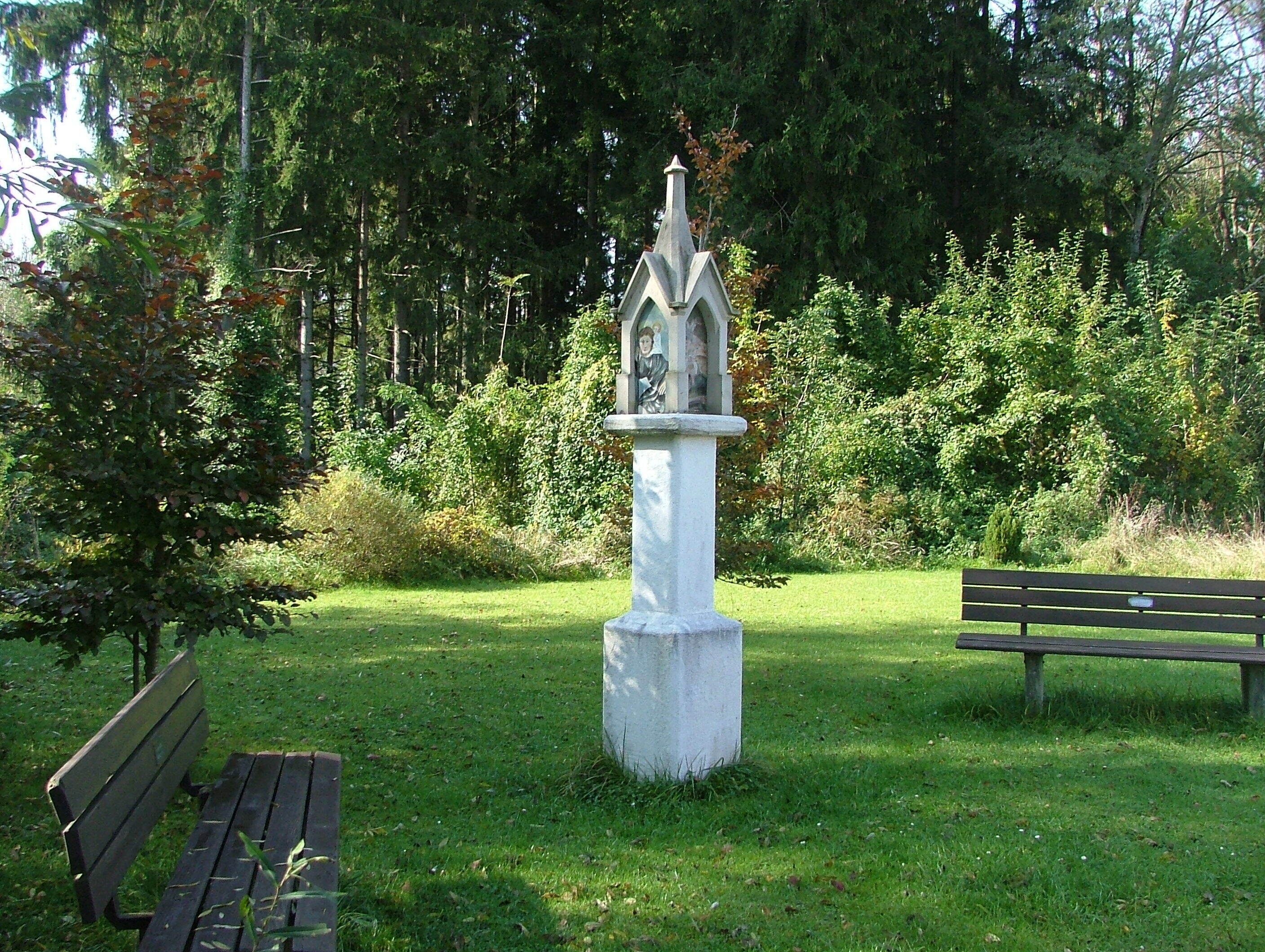 Bildstock zwischen Illerbeuren und Kronburg im gotischen Stil