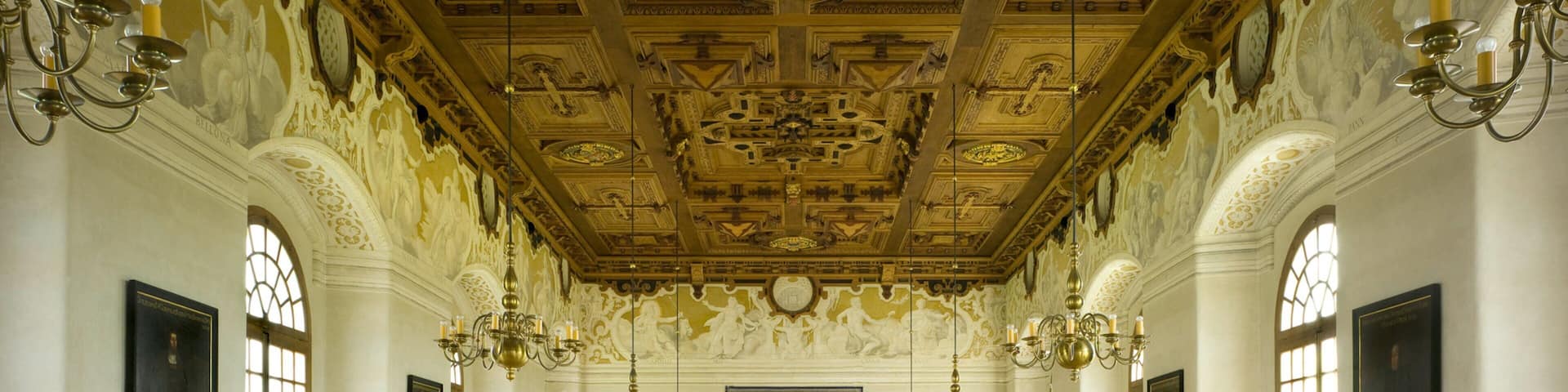 Dachau Palace showing heritage elements and interior views