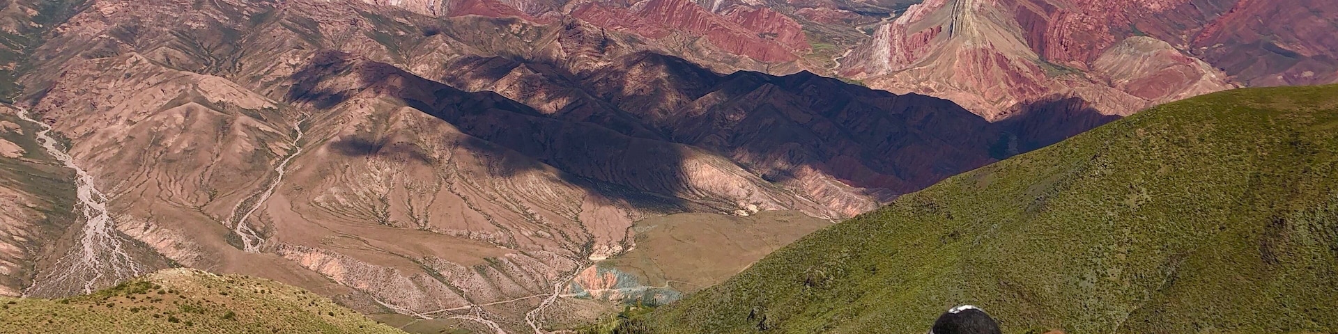 The beautiful 14 colours mountain