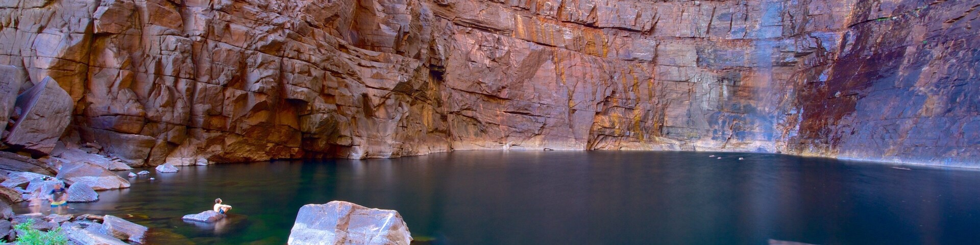 Cascades Jim Jim qui includes gorge ou canyon