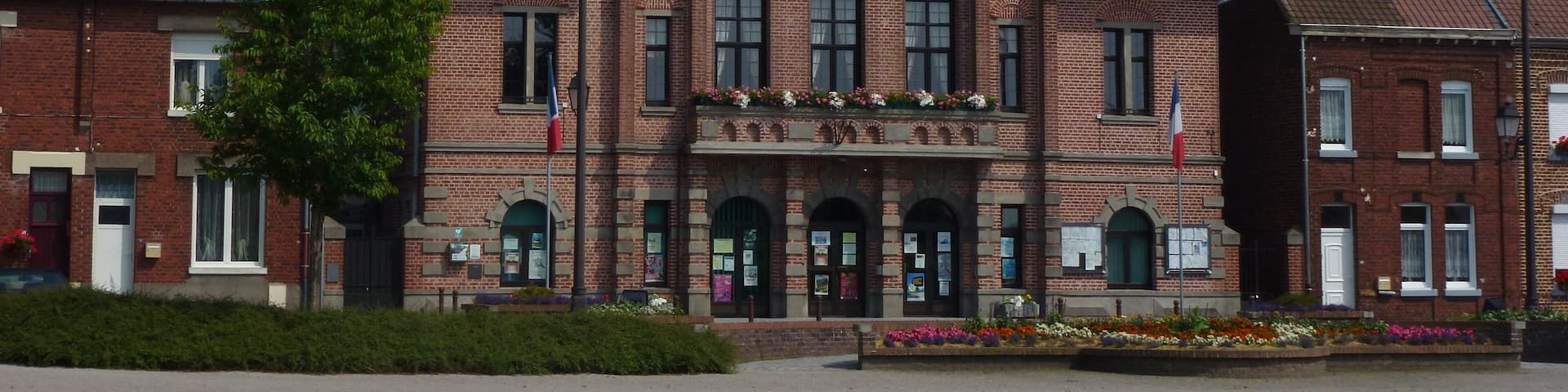 Mortagne-du-Nord (Nord, Fr) la mairie