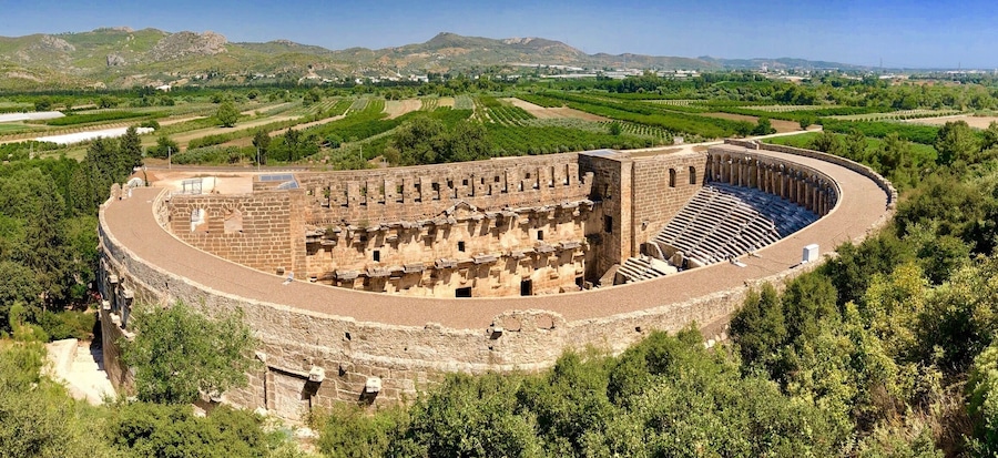 Amphitheater in Aspendos