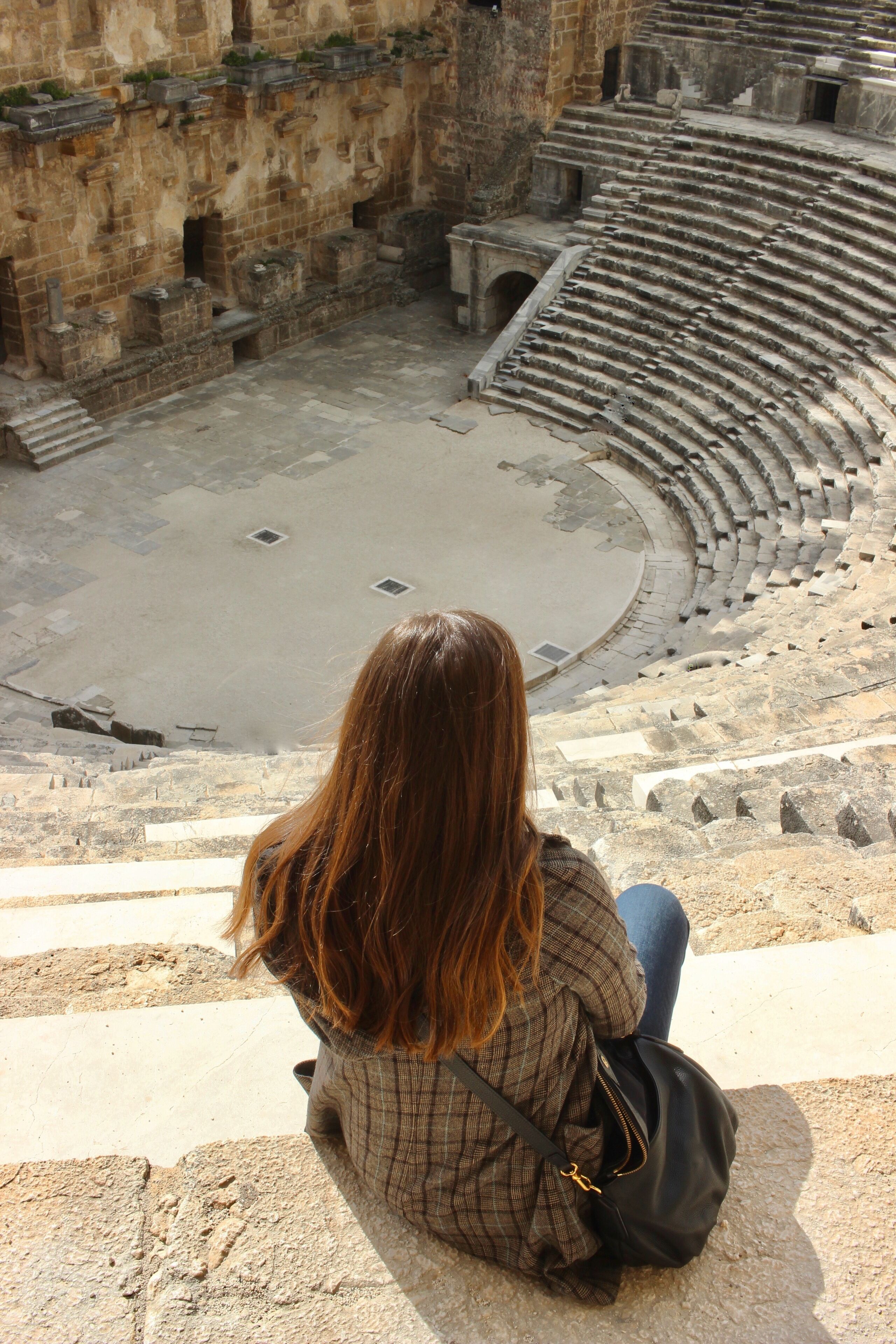 Aspendos. One of the world's largest ancient amphitheatres situated in the town of Serik in Turkey. #culture
