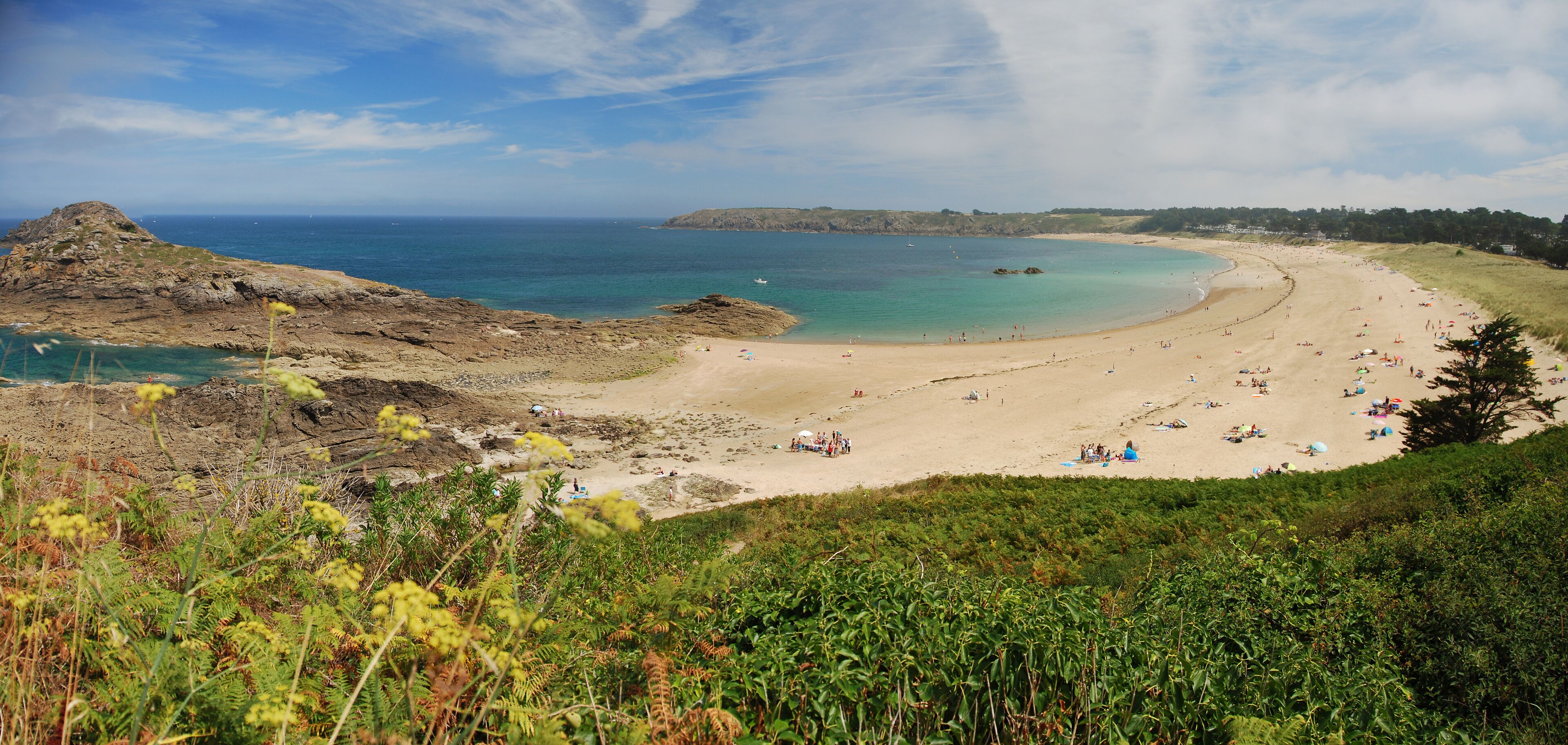 Plage des Chevrets, Saint-Coulomb, Bretagne, France