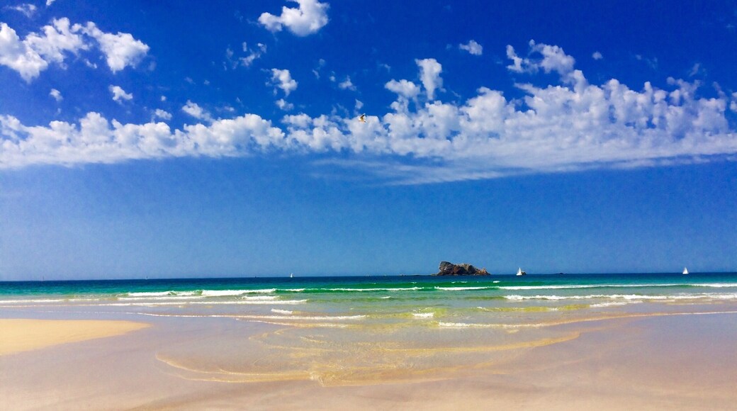 Favourite spot for surfers.