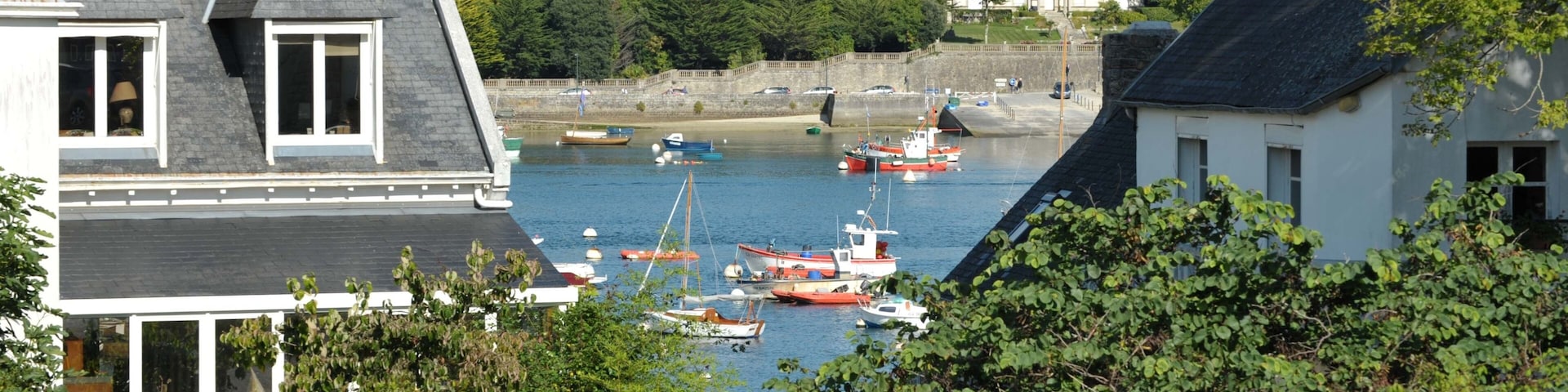 Saint-Marine en Finistère Cornouaille Bretagne France