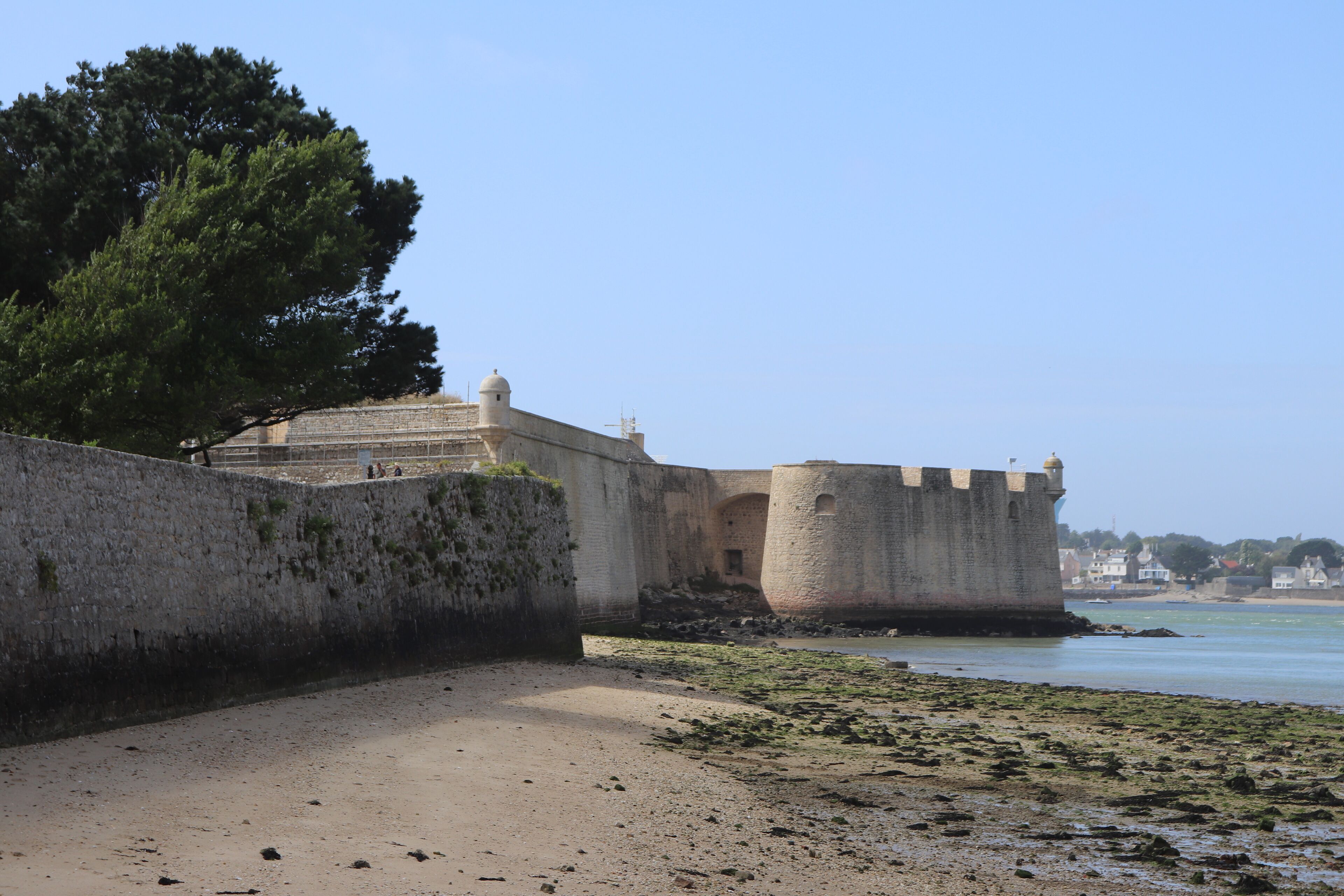La citadelle ou forteresse de Port Louis, ville de Port-Louis, département du Morbihan, région Bretagne, France