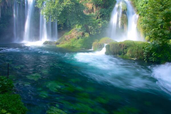 Antalya mit einem Kaskade