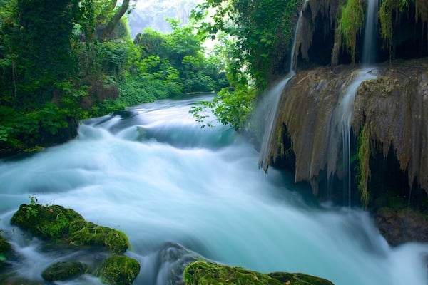 Antalya qui includes cascade, rapides et panoramas