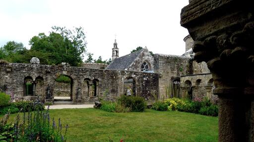 Visite à l'abbaye de Daoulas