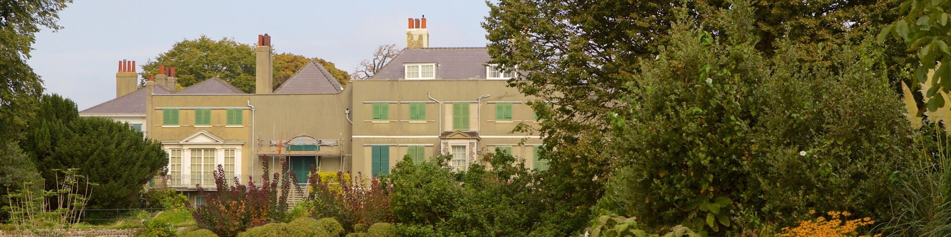 Preston Manor caracterizando um jardim