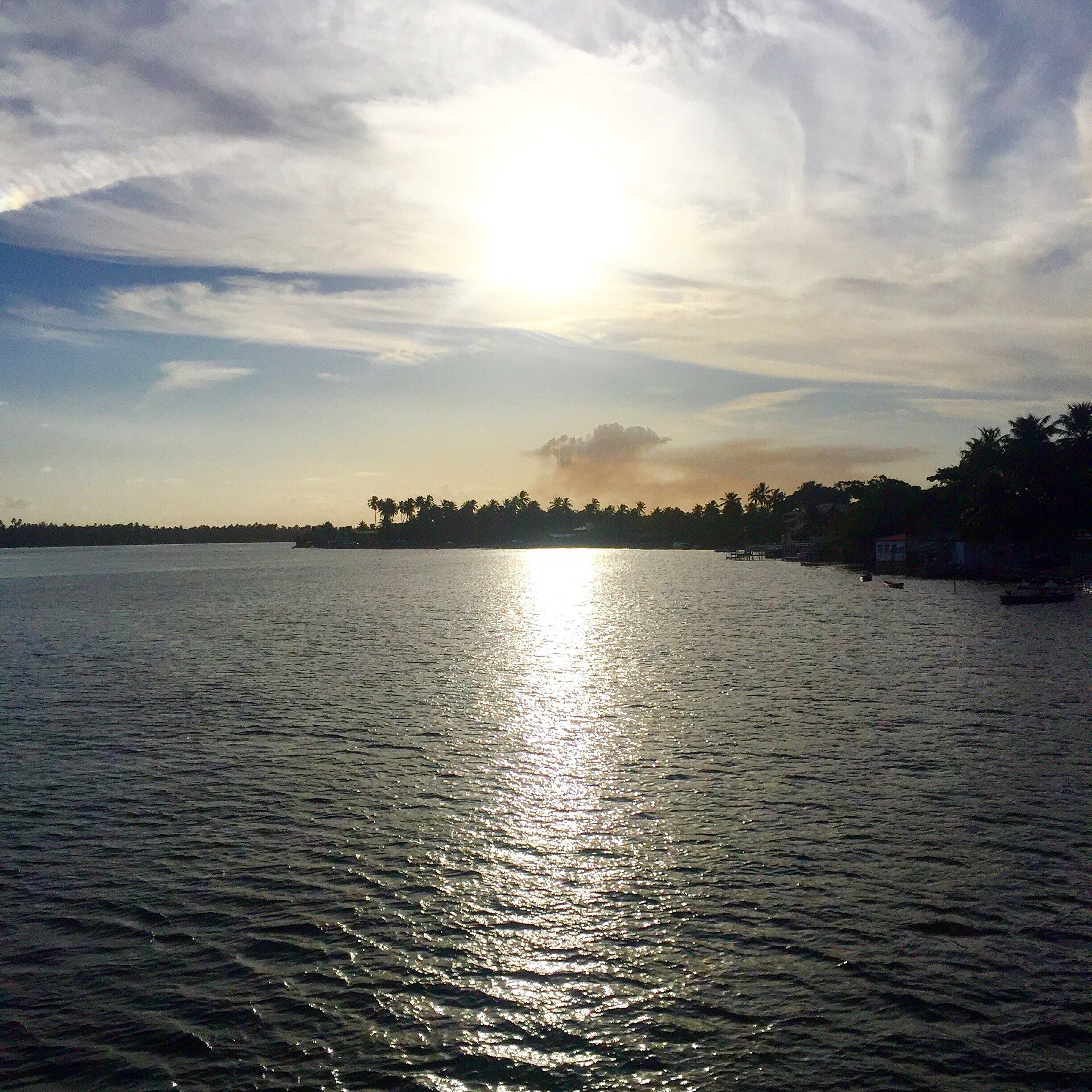 Entardecer no paraíso! The Caribe is here! The Nature is wonderful!