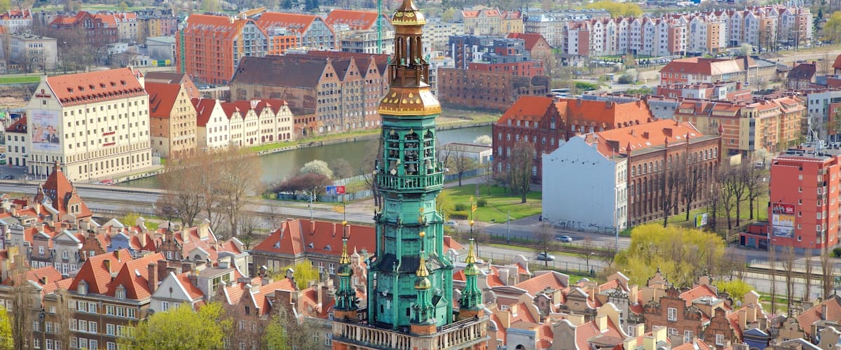 Gdansk Main Town Hall which includes a city and heritage architecture