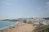 Beach strip in the famous resort area of Portugal - Albufeira