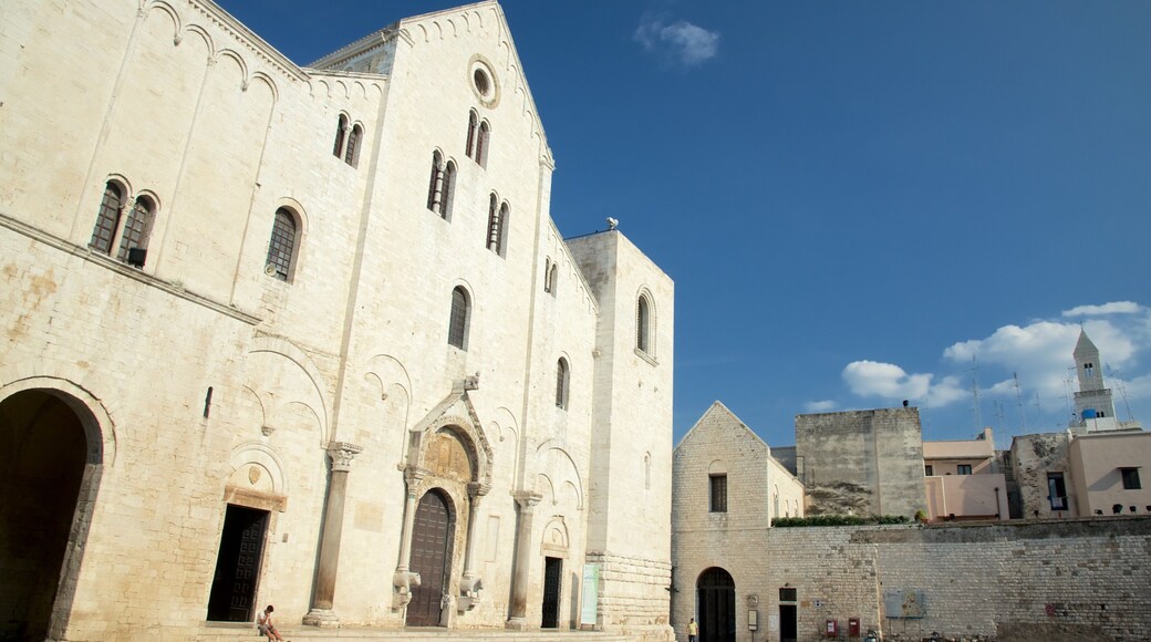 Basilica of San Nicola featuring a church or cathedral, heritage architecture and religious elements