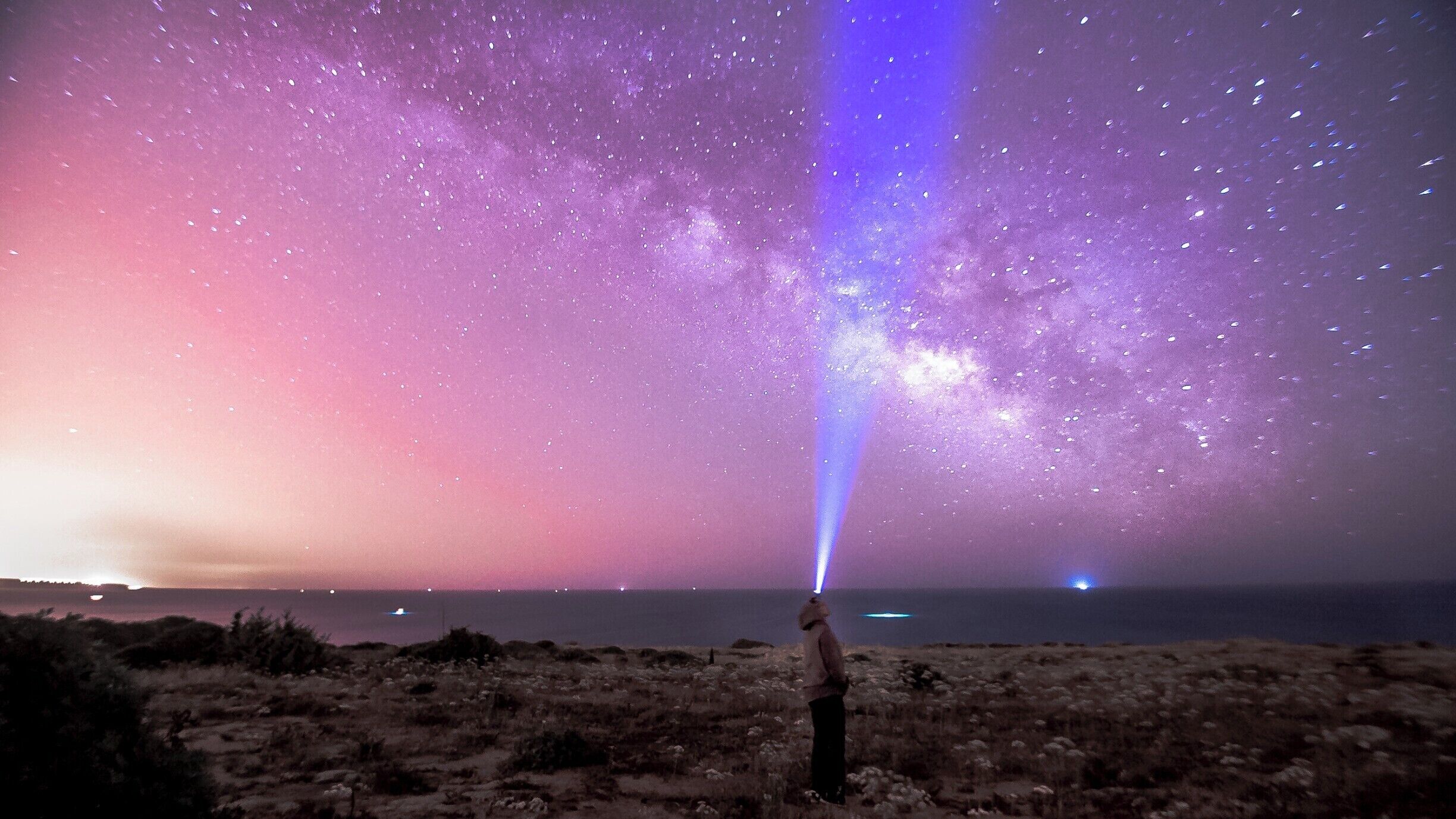 This is Star gazing. One of the first times I've seen the center of the galactic core. In Algarve, Portugal there is very little light pollution & very little cloud, so was able to photograph my wife on a pitch dark night
#BvSApplication 