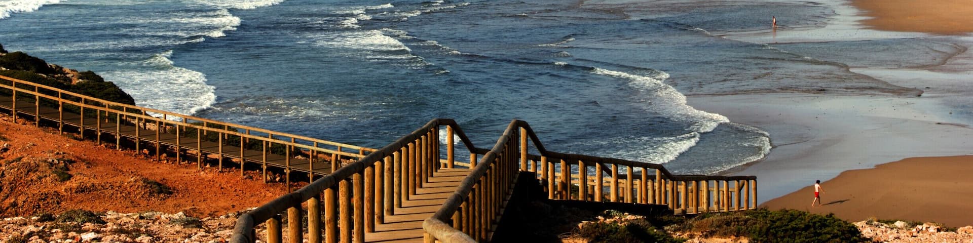 One of the most interesting beaches in the Algarve.