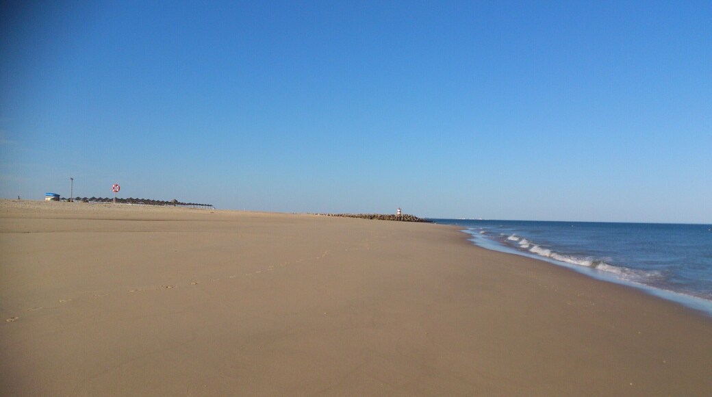 Ilha de Tavira is one of six barrier islands that makes up 18400 hectares of protected nature reserve along the Ria Formosa along with wetlands, mudflats and hundreds of species of plant and wildlife.
The island itself has a commercialised centre with wooden walkways and cafes, bar, restaurants as well as a camping area (no hotels on the island). I felt a bit like i'd arrived at a theme park but once you go thought this and on to the beach, its lovely. A blue flag beach, 11km of coastline, sun shades and sun beds to rent but plenty of sand to spread out a towel away from the hustle and bustle.
The island beach is only accessible by boat and there is a water taxi and ferry service that operates daily. During the summer tourist months the ferry runs from Tavira centre from the quay side near the indoor market. But in the offpeak months (even in May) you have to go to the Quatro Águas pier. (Don't be fooled by the ferry moored on the quay looking like it is waiting for passengers!)
The walk to the ferry felt long, it was probably 20 minutes of so but in the baking sun along deserted road and salt fields it felt a trek. I'd recommend getting the bus if you can work out the timetables.
Ferry Times: http://tavira.algarvetouristguide.com/beaches/tavira-island
#NationalPark #Beach