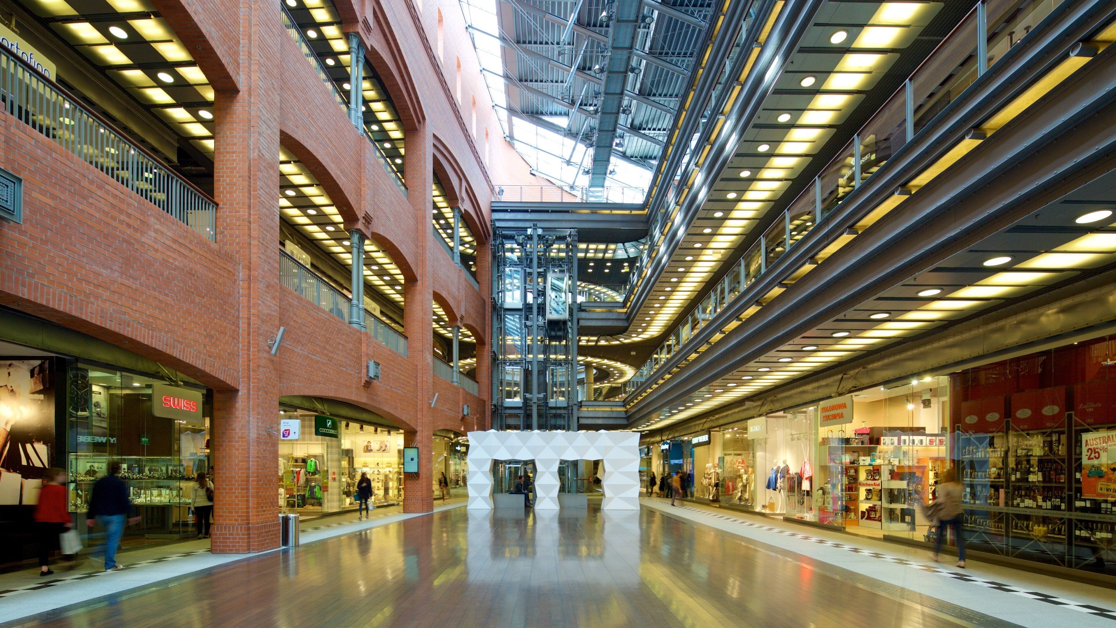 Stary Browar Shopping and Art Centre which includes interior views and shopping