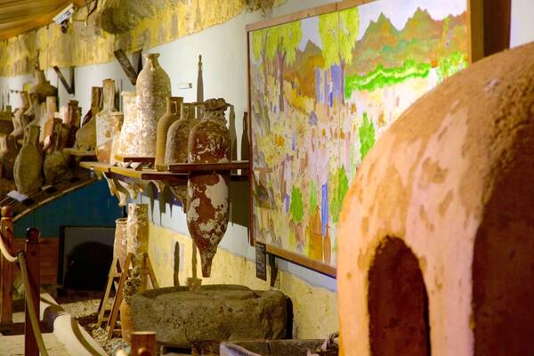 Museum of Underwater Archaeology som omfatter kunst og interiør