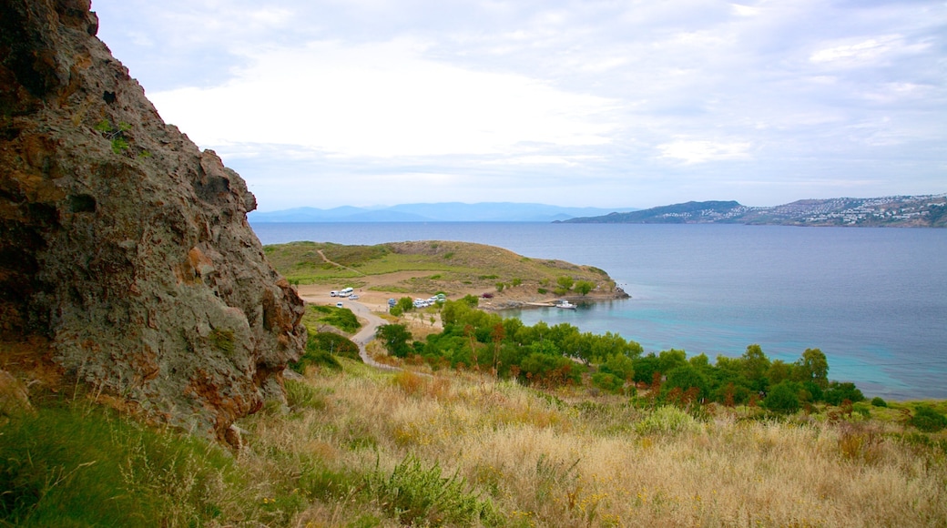 Yalikavak strand som viser kyst