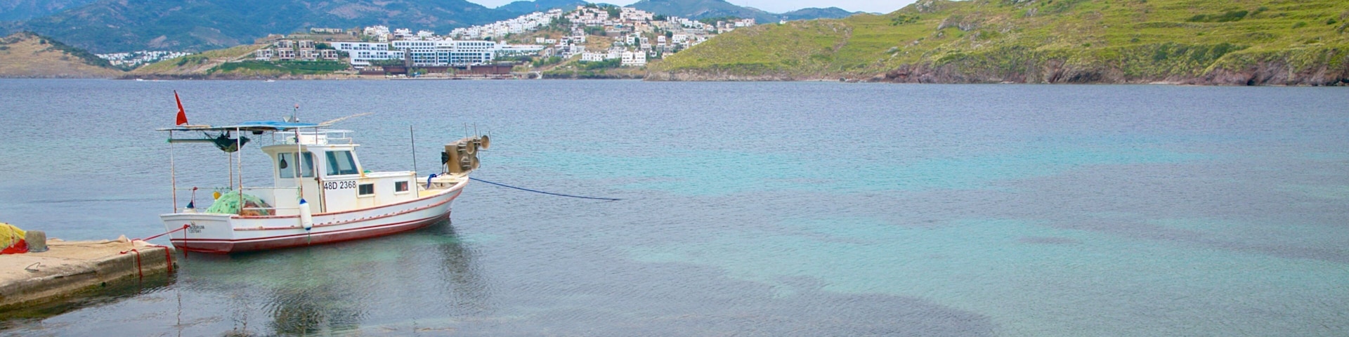 Yalikavak Beach showing a lake or waterhole