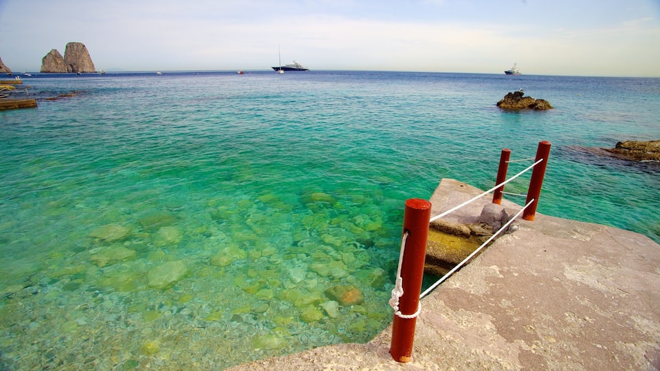 Marina Piccola featuring general coastal views