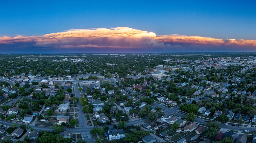 Severe Storm over Wichita Kansas