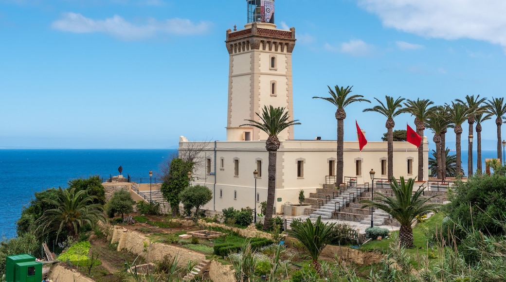 Scenic lighthouse at Cap Spartel near Tangier