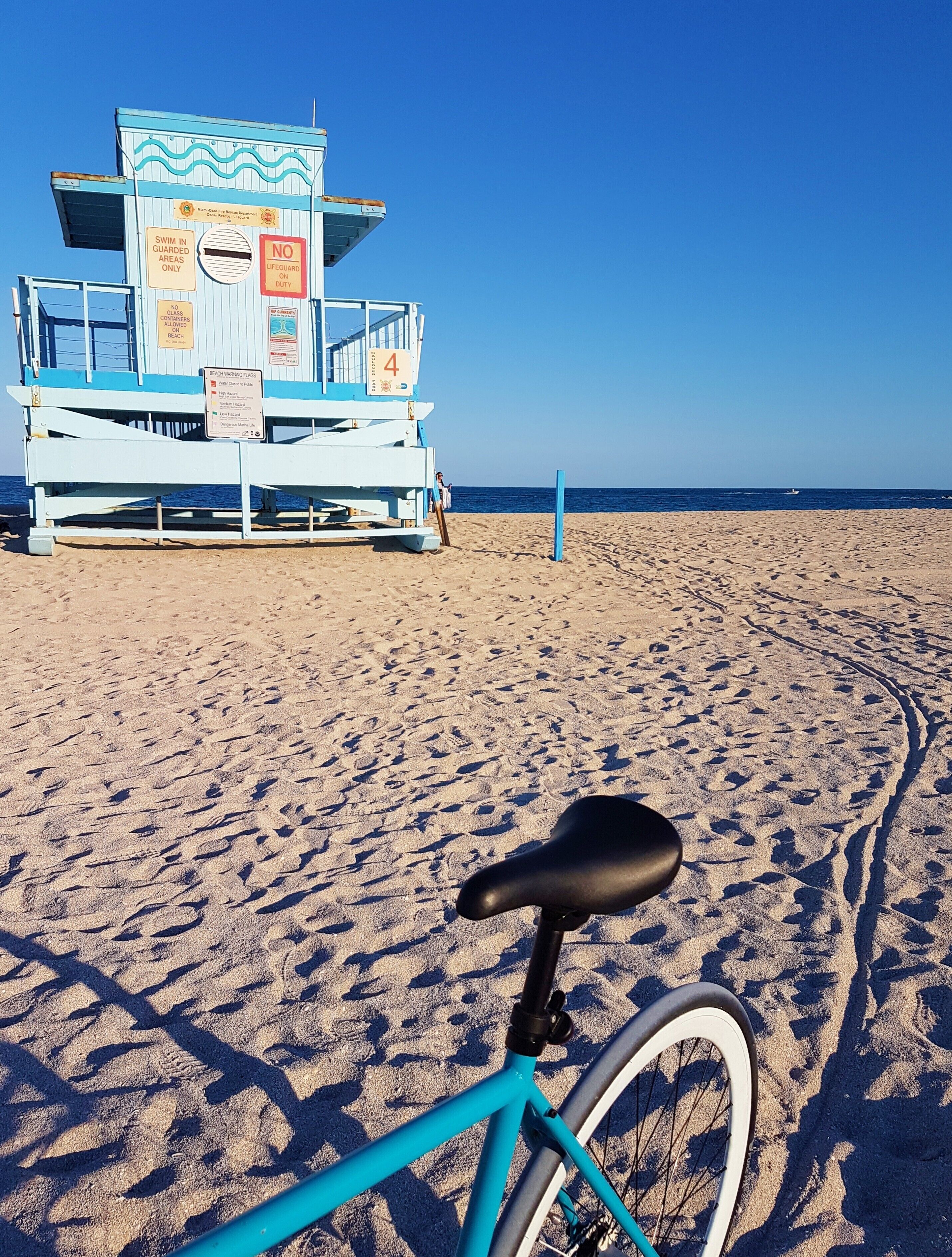 Bike rides to Haulover Beach are everything this summer. You don't have to worry about parking and you get to enjoy the ride. #BVSBlue