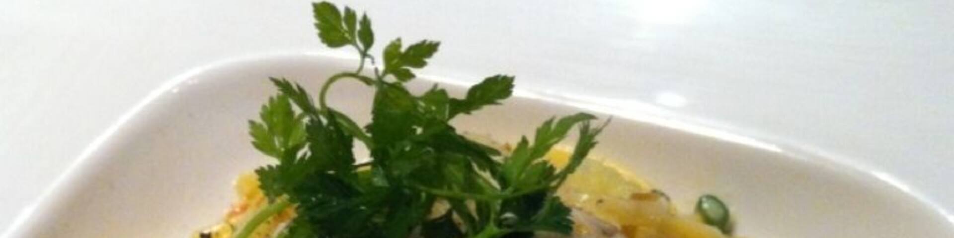 あさり、ジャガイモ、インゲン豆のクリームリングイネ(´Д` )