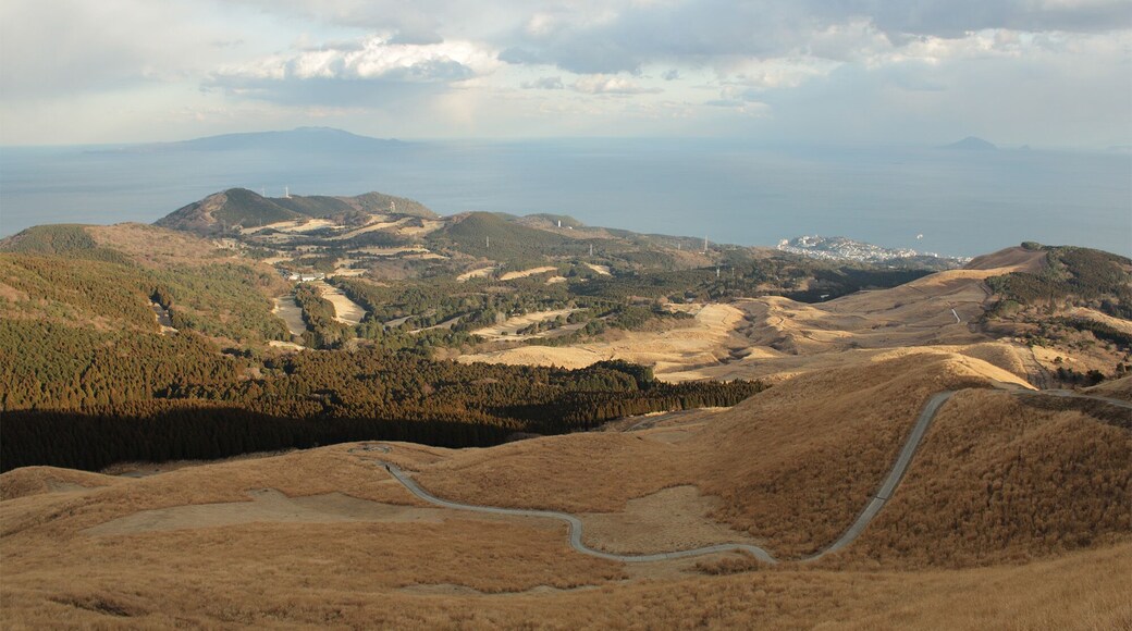 Hosono Kōgen area seen from Mount Misuji in Higashiizu, Shizuoka Prefecture, Japan.