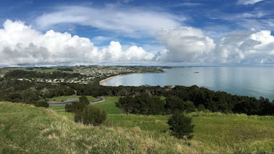 Landscape view of Coopers beach New Zealand