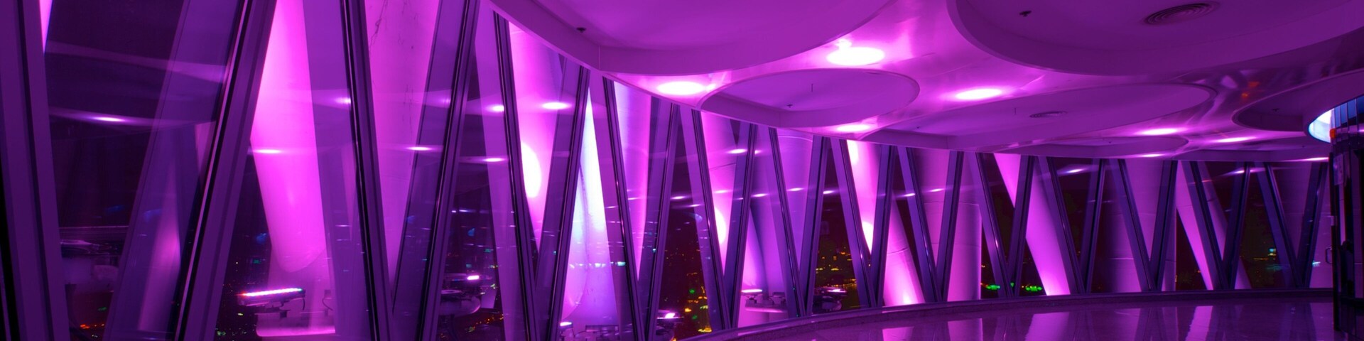 Canton Tower showing interior views and modern architecture