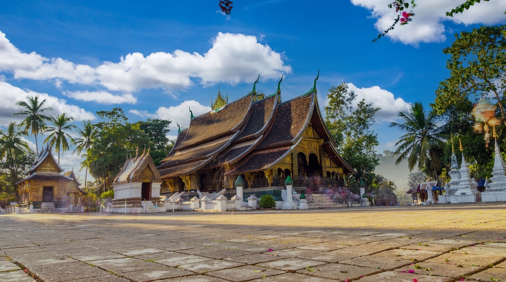 Wat Xieng Thong (Golden City Temple) in Luang Prabang, Laos. Xieng Thong temple is one of the most important of Lao monasteries.