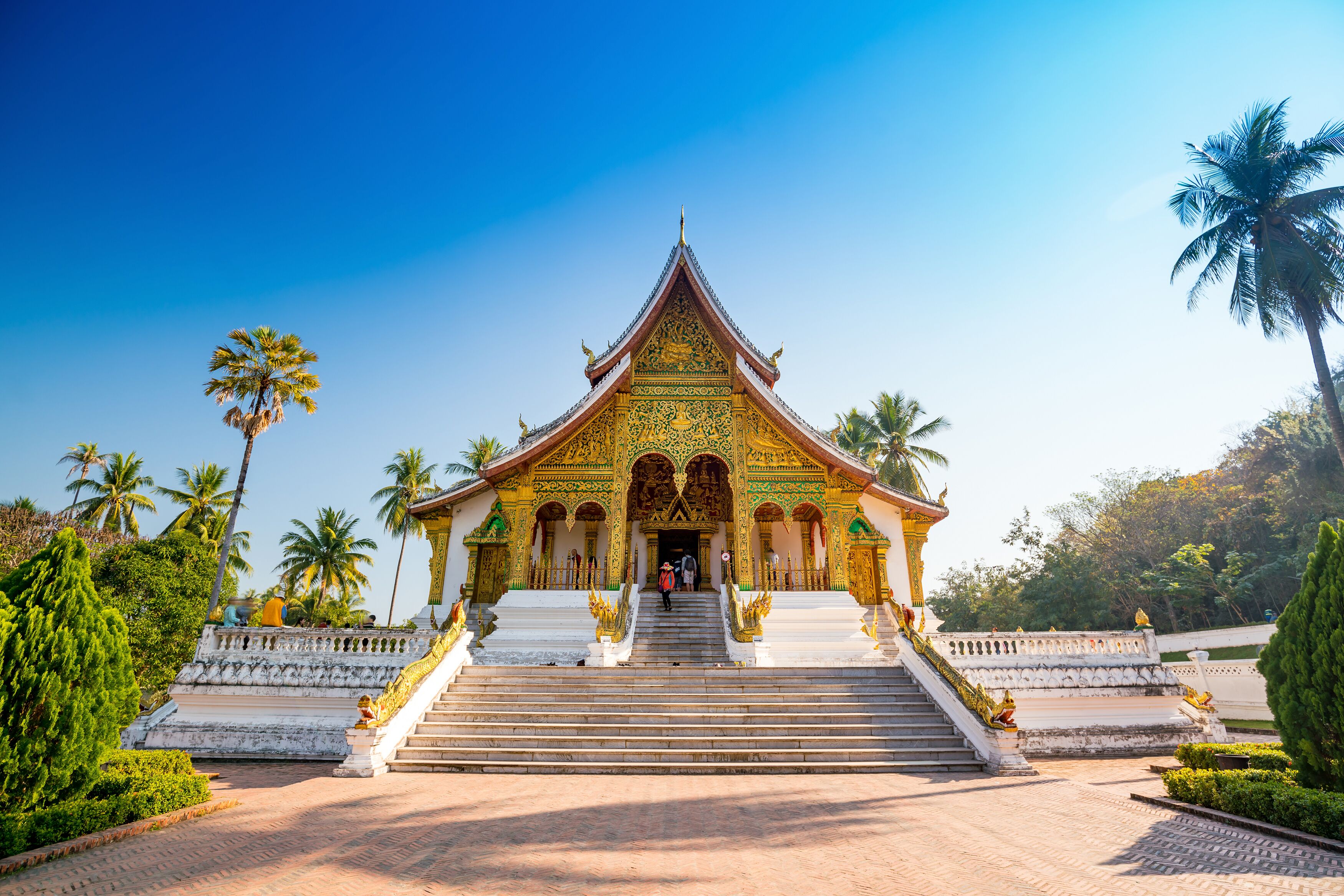 Haw Pha Bang Ho Pha Bang in the Royal Palace Museum Luang Prabang, Laos, Shutterstock ID 583204132, Purchase Order: -