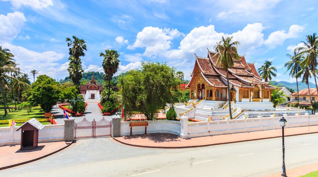 Landmark of Luang Prabang city in Laos (The Royal Palace Museum), Shutterstock ID 450699283, Purchase Order: -