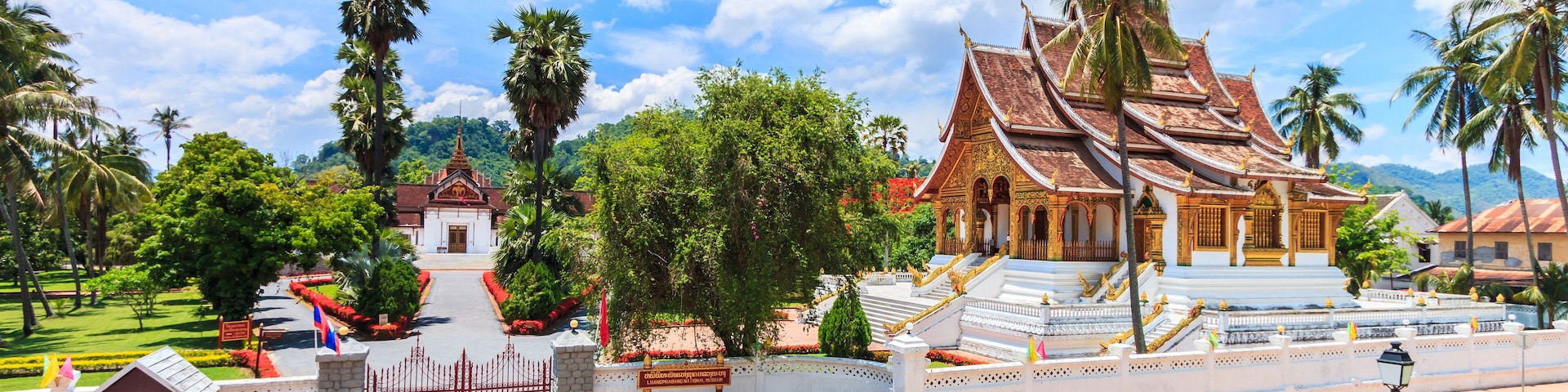 Landmark of Luang Prabang city in Laos (The Royal Palace Museum), Shutterstock ID 450699283, Purchase Order: -