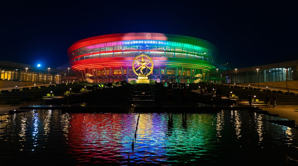 Bharat Mandapam is an International Exhibition-cum-Convention Centre located in New Delhi, India