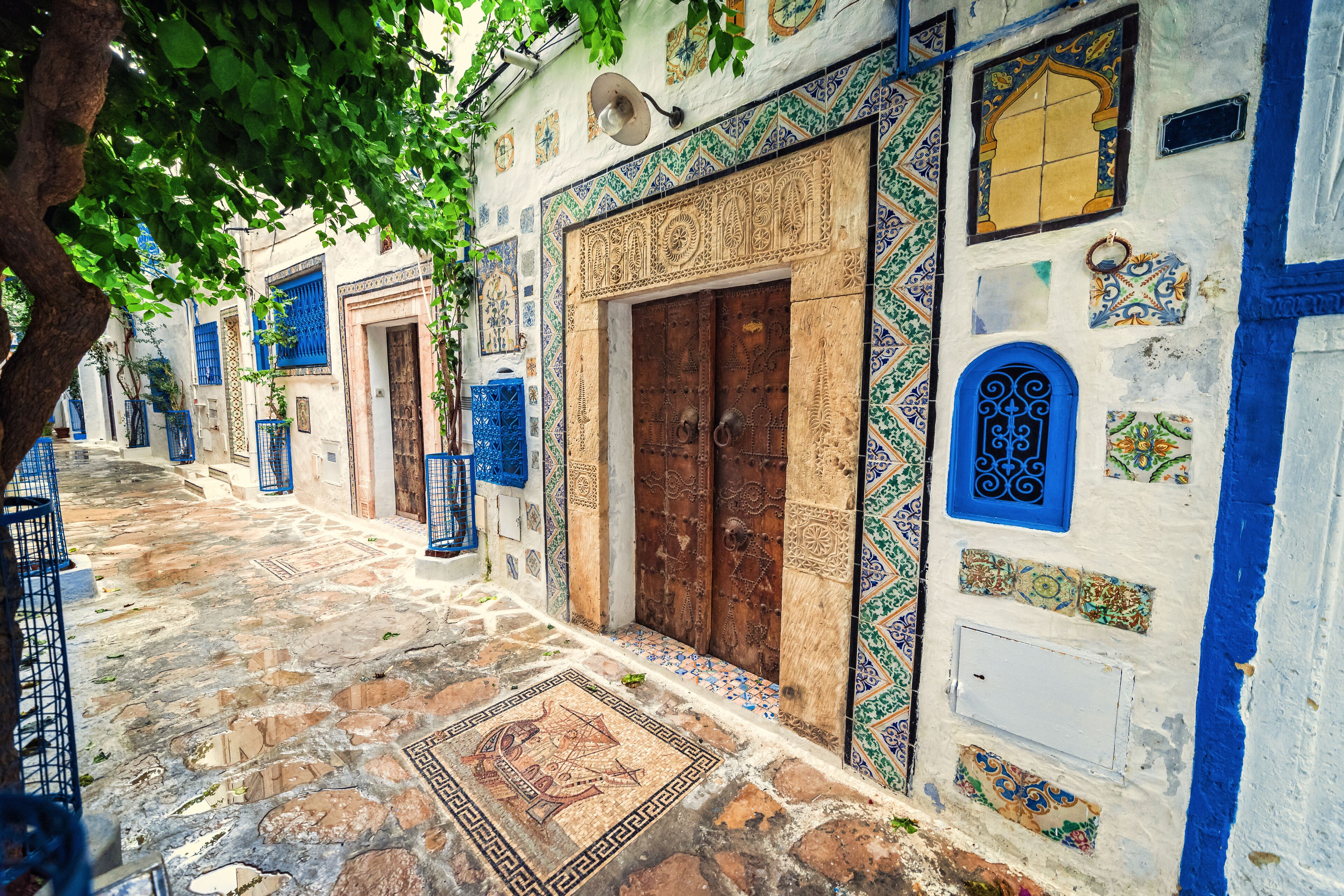 Medinaen i Hammamet