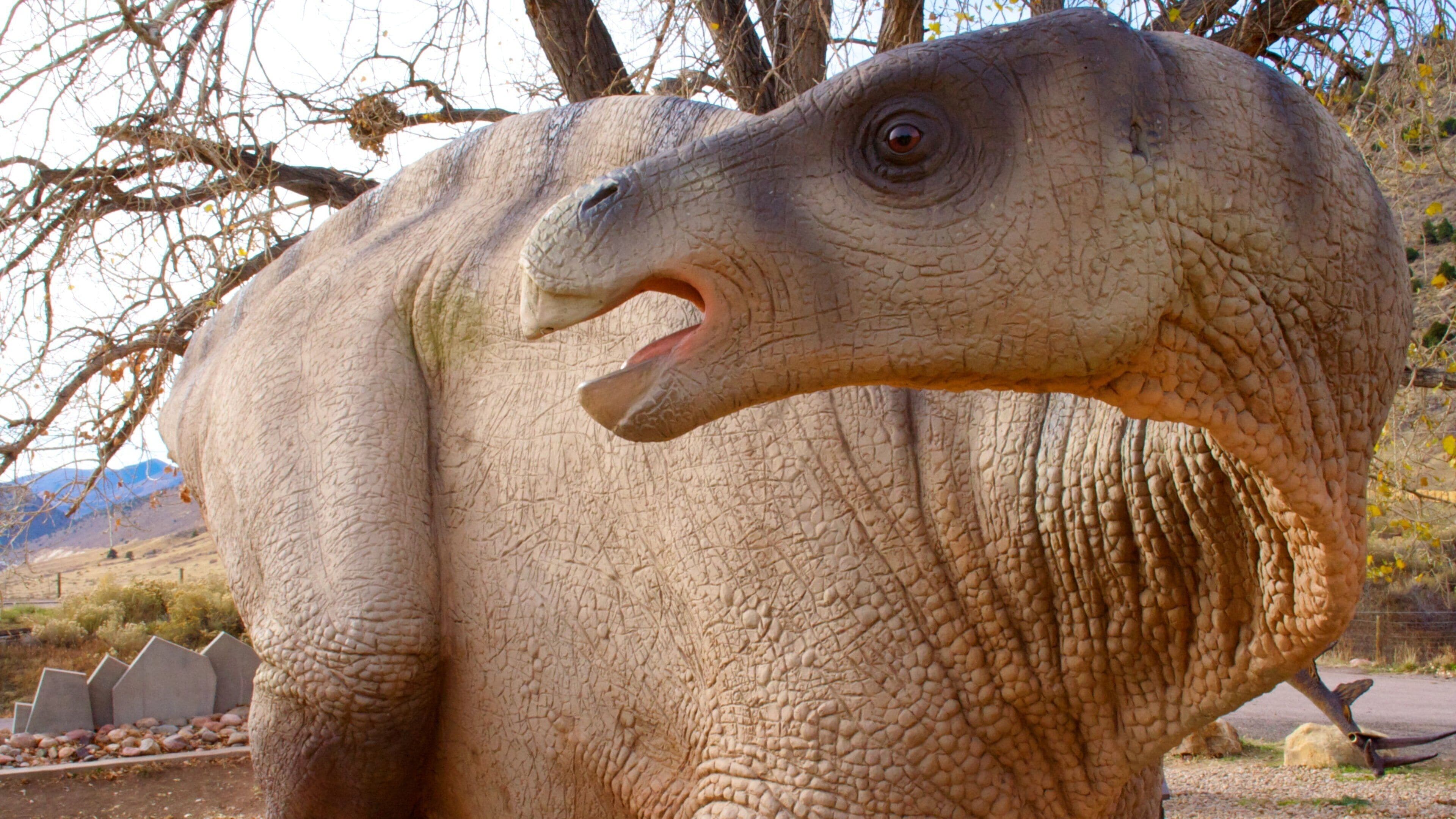 Explore Dinosaur Ridge in Morrison Colorado with its fascinating dinosaur sculptures and beautiful landscapes
