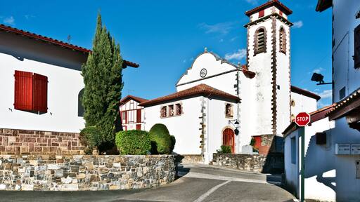 Saint-Jacques-le-Majeur Church in Souraide village
