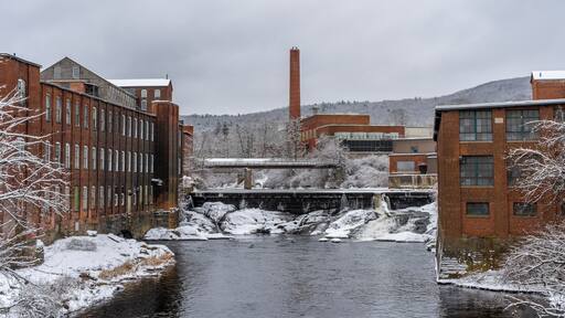 A view of Ware in the Winter.