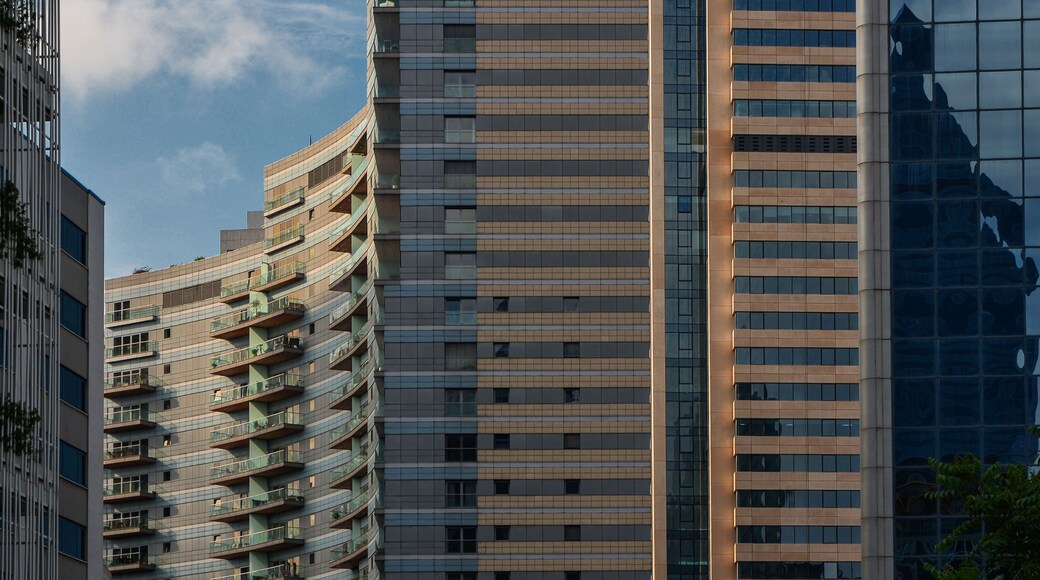 Buildings and skyscrapers in Mecidiyekoy, Sisli district of Istanbul.