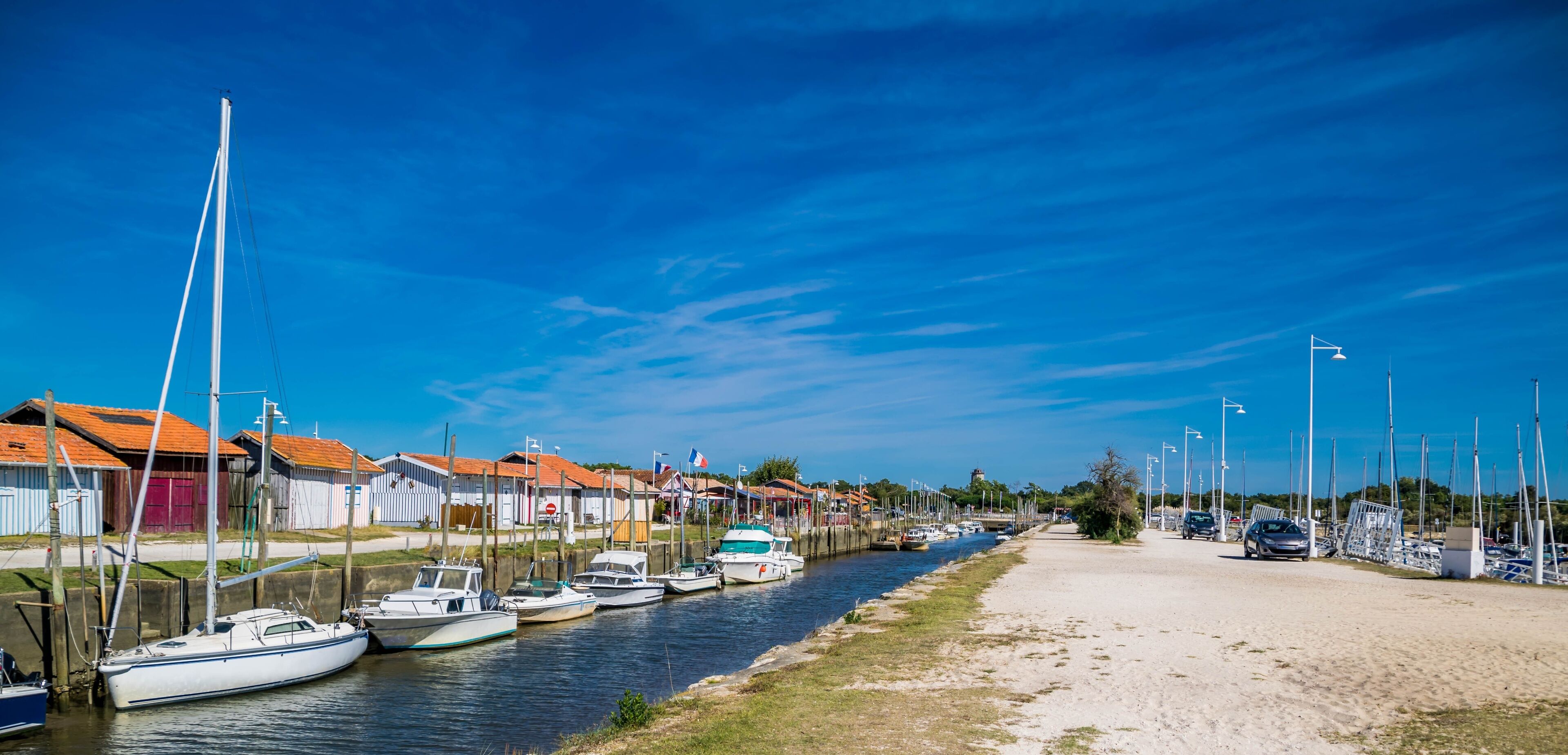 Audenge, Bassin d'Arcachon, Gironde, Nouvelle-Aquitaine, France.