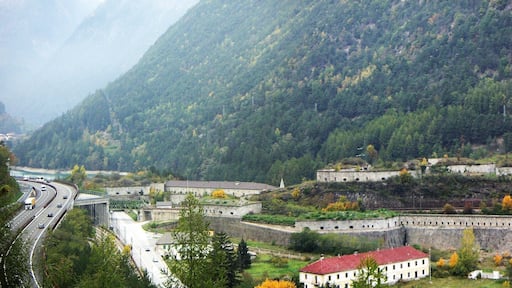 Fortress of Franzensfeste (Fortezza) in South Tyrol, Italy