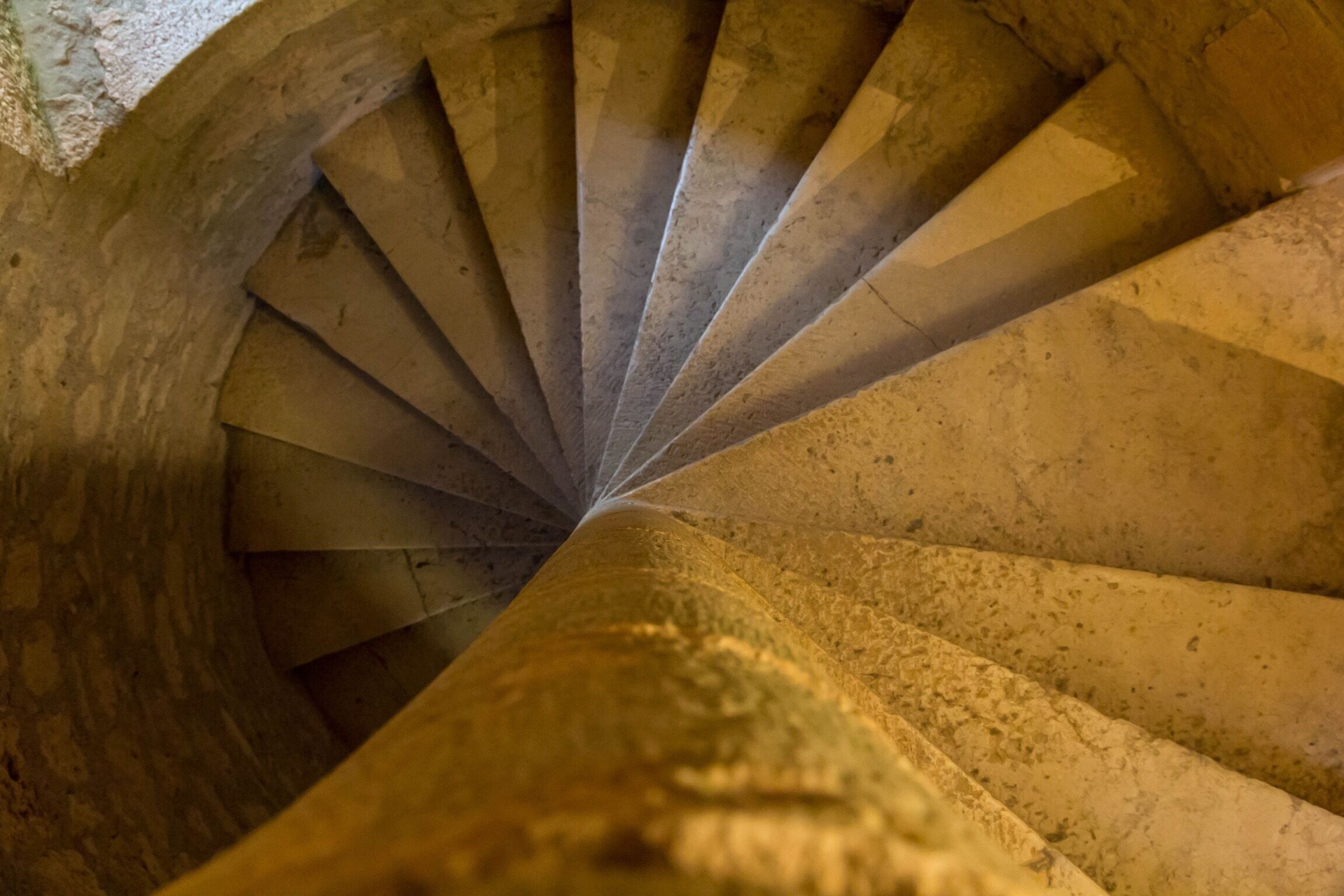 There are some crazy stairs. Some beautifully uneven like these in chateau de Bonaguil. #france #castle #chateau #stairs #europe #quirky