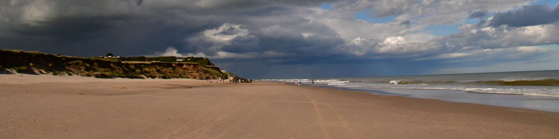Clouds in Curracloe Beach, Coolrainey, Curracloe, County Wexford, Ireland